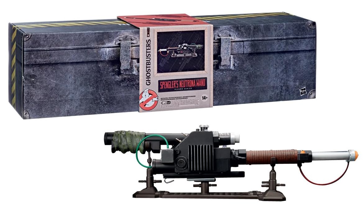 Ghostbusters Plasma Series Spengler's Neutrona Wand Prop Replica - Official Role Play Toy for Adults & Teens 14+ - Perfect for Cosplay, Halloween Costumes & Movie Collectibles