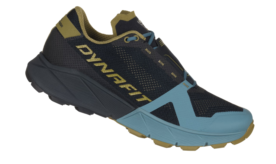 Dynafit Men's Ultra 100 Running Shoes - Lightweight Trail Running & Hiking Shoes for Men in Army Green/Blueberry | Perfect for Outdoor Adventures, Trail Running & Daily Fitness
