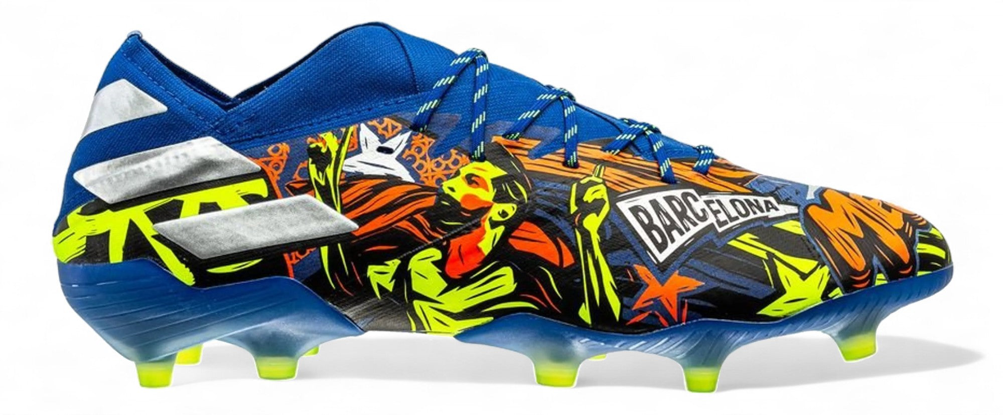 Adidas Nemeziz 19.1 FG Soccer Cleats - Messi The Journey Edition - Firm Ground Football Shoes for Men - Perfect for Competitive Matches and Training Sessions