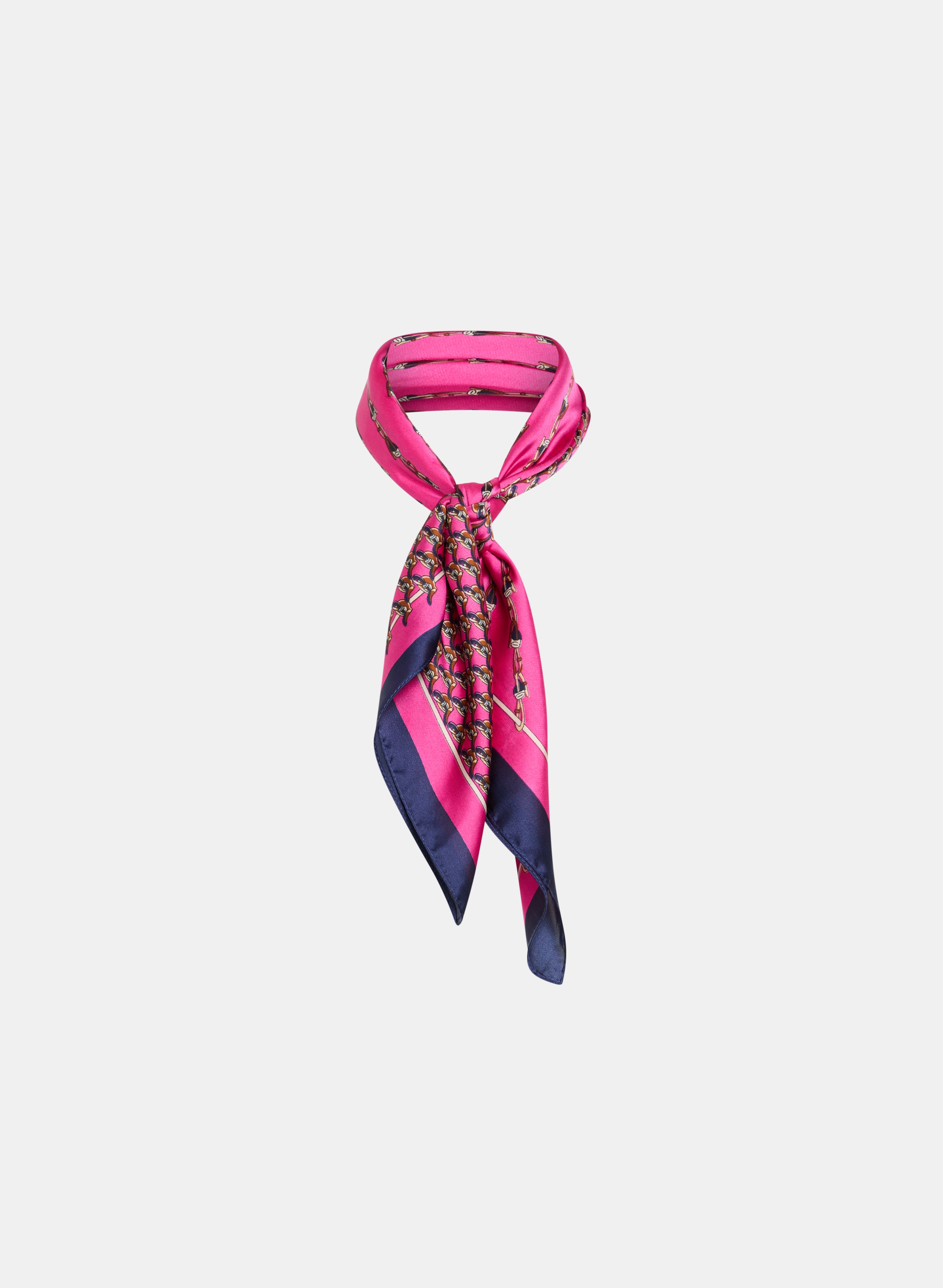 Stylish Chain Print Scarf for Women - Fashionable Winter Accessory - Perfect for Office, Party & Everyday Wear