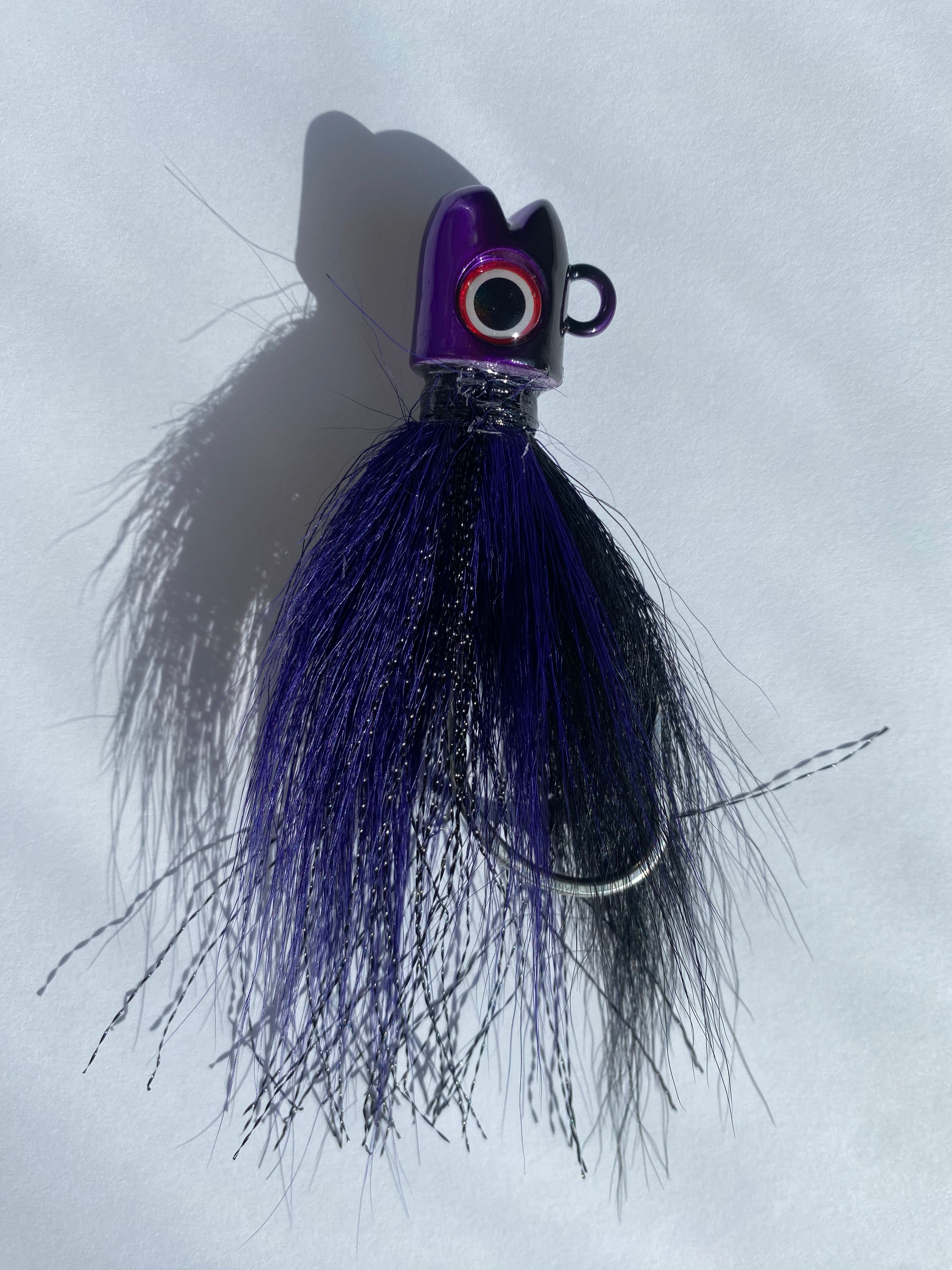 John Skinner Smiling Bill Bucktails by S&S - Premium Fishing Lures for Saltwater & Freshwater - Perfect for Striped Bass, Fluke, and Inshore Fishing