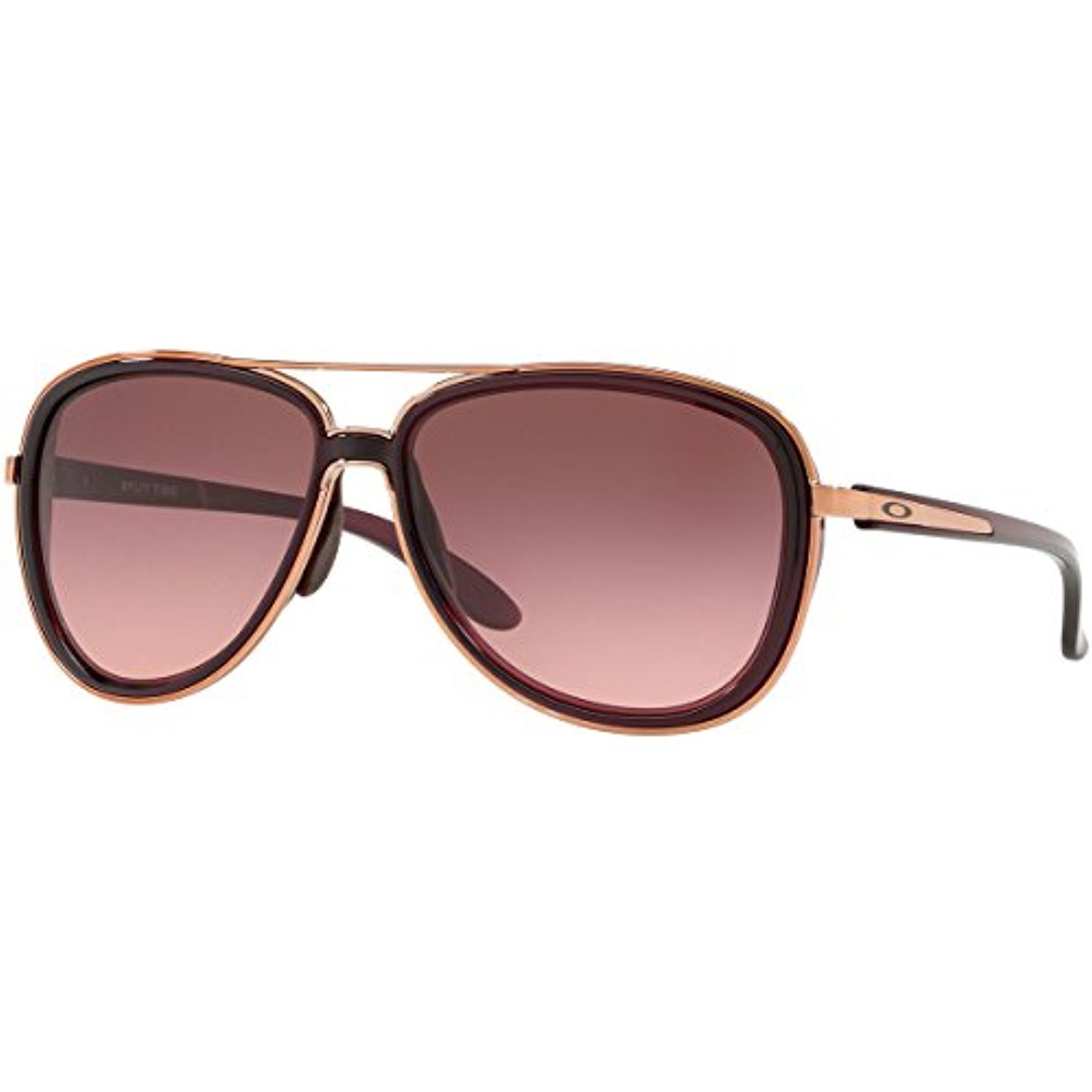 Oakley Split Time Polarized Sunglasses with UV Protection & Lens Cleaning Kit - Stylish Sports & Outdoor Sunglasses for Running, Cycling, and Driving