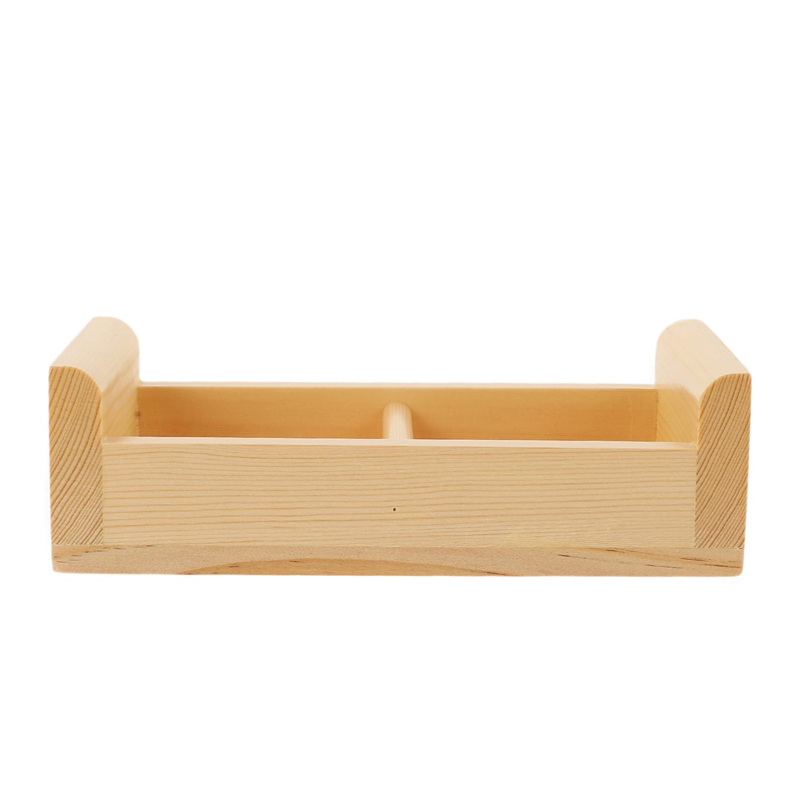 Wooden Sushi Serving Tray - Japanese Appetizer Plate for Fruits & Salad