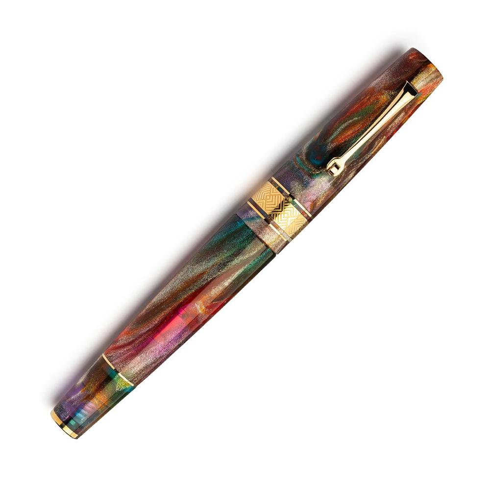 Leonardo Fountain Pen Supernova Primary Manipulation 5 - 8mm 14K Gold Nib Limited Edition (2025) - Luxury Writing Instrument for Collectors & Professionals
