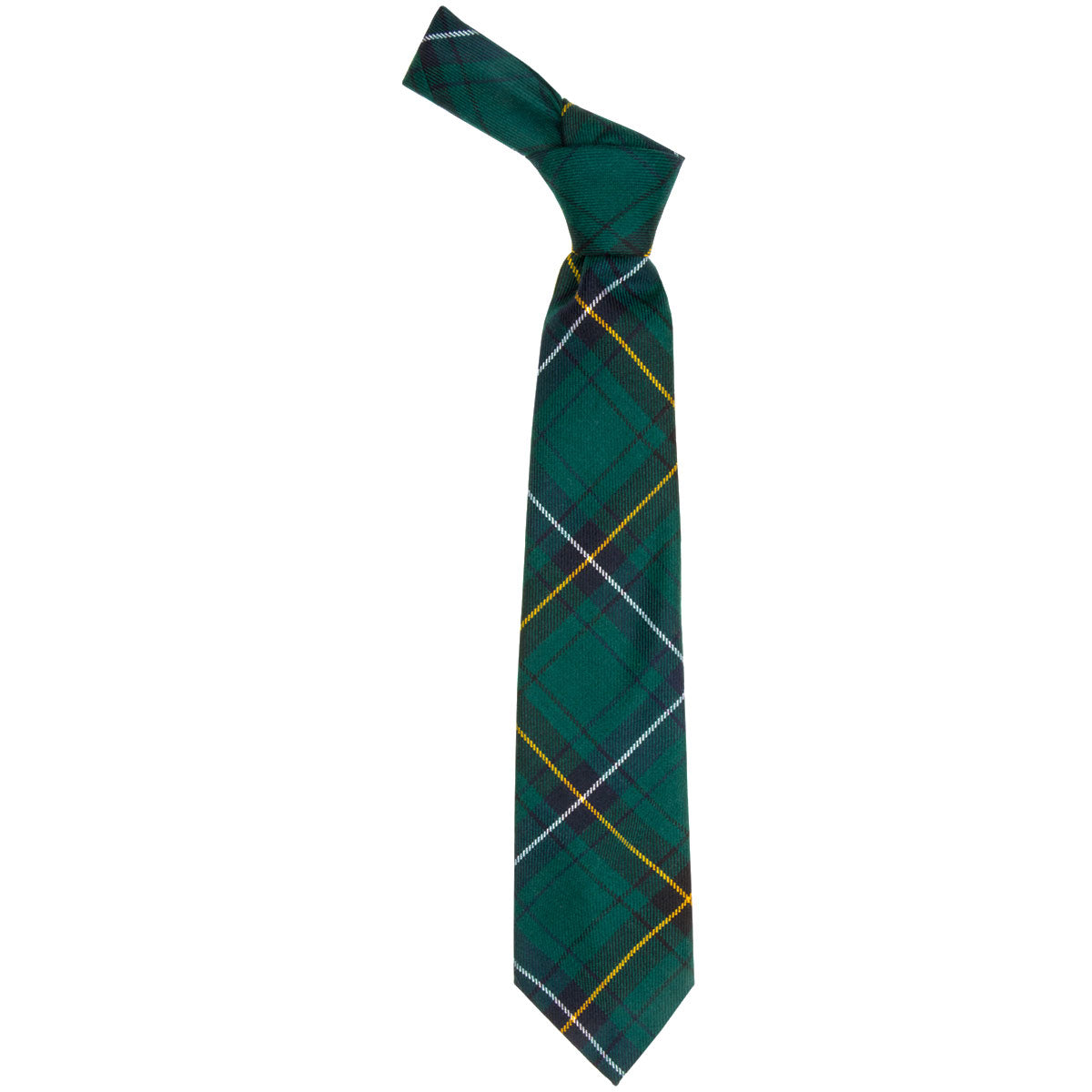 Henderson Modern Tartan Necktie for Men - Classic Plaid Silk Tie for Business, Weddings & Formal Occasions