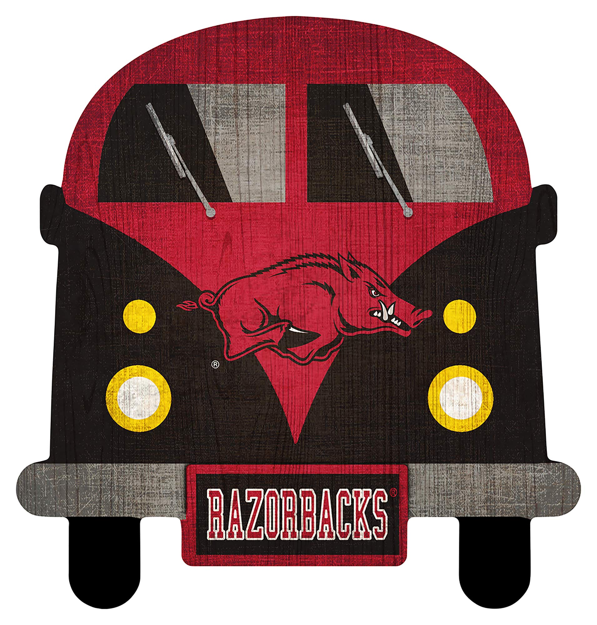 Official NCAA 12-Inch Team Bus Sign - Premium College Sports Decor for Tailgating, Game Day & Fan Cave Display - Perfect for Football, Basketball & Baseball Fans