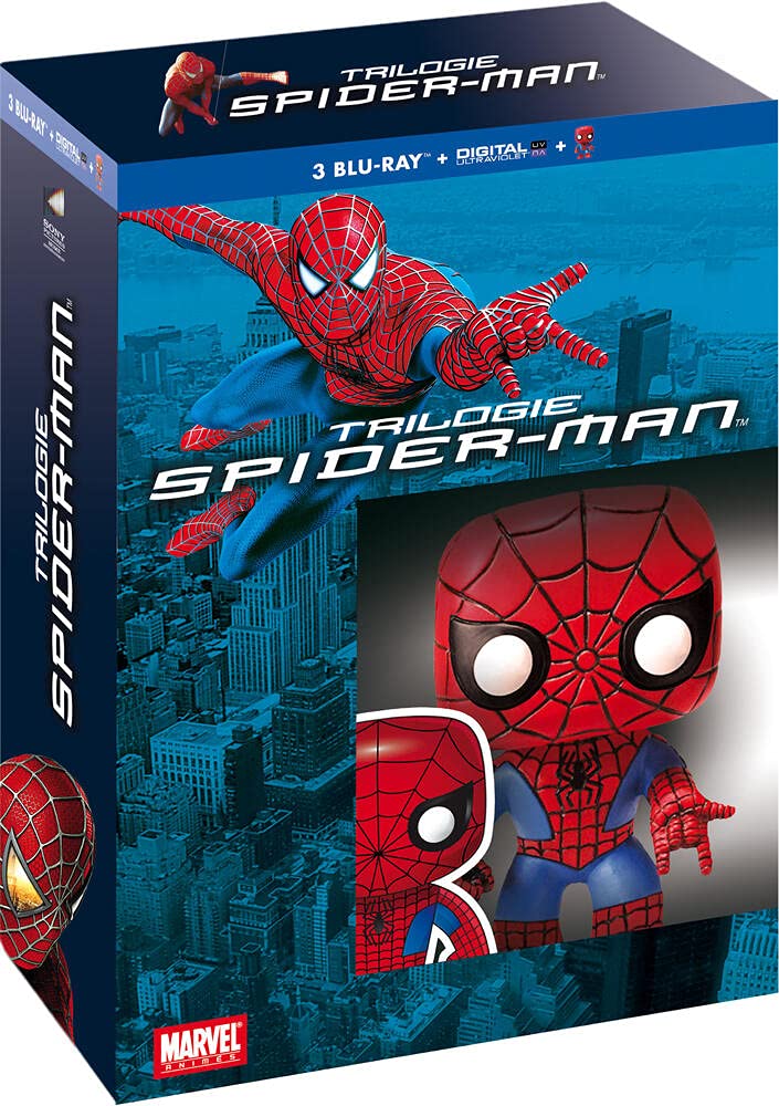 Spider-Man Trilogy Blu-ray Box Set – Complete Collection for Movie Night & Marvel Fans