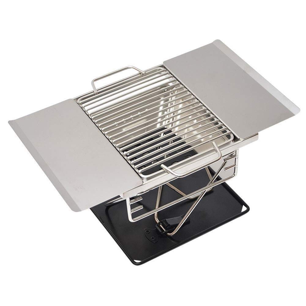 Portable Folding Lightweight BBQ Grill Set - Compact Outdoor Cooking Tools for Camping, Hiking, Picnics & Tailgating | Perfect for Backyard Parties, Beach Trips & RV Adventures