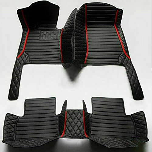 Custom All-Weather Waterproof Car Floor Mats for 95% Sedan & SUV - Full Coverage Leather Protection Mats for Sports Cars | Perfect for Daily Commute, Road Trips & Off-Road Adventures