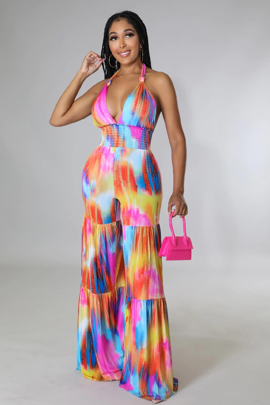 Valentina Jumpsuit for Women - Elegant One-Piece Romper with Pockets | Perfect for Summer Outfits, Beach Vacations & Date Nights