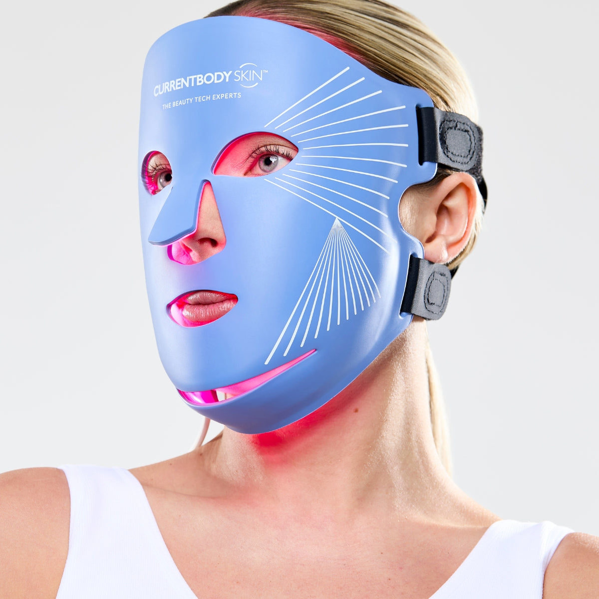 CurrentBody Skin LED Anti-Blemish Light Therapy Face Mask for Acne Treatment & Clear Skin - Perfect for Home Skincare & Dermatologist-Recommended Care