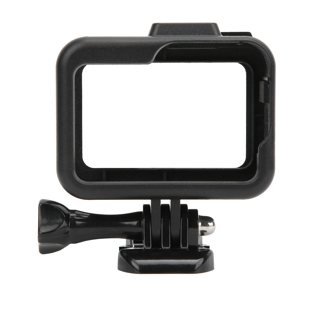 Sports Camera Protective Frame with Cold Shoe Mount - Durable ABS Construction for GoPro Hero8 & DIY Action Cameras | Perfect for Outdoor Adventures, Extreme Sports & Vlogging