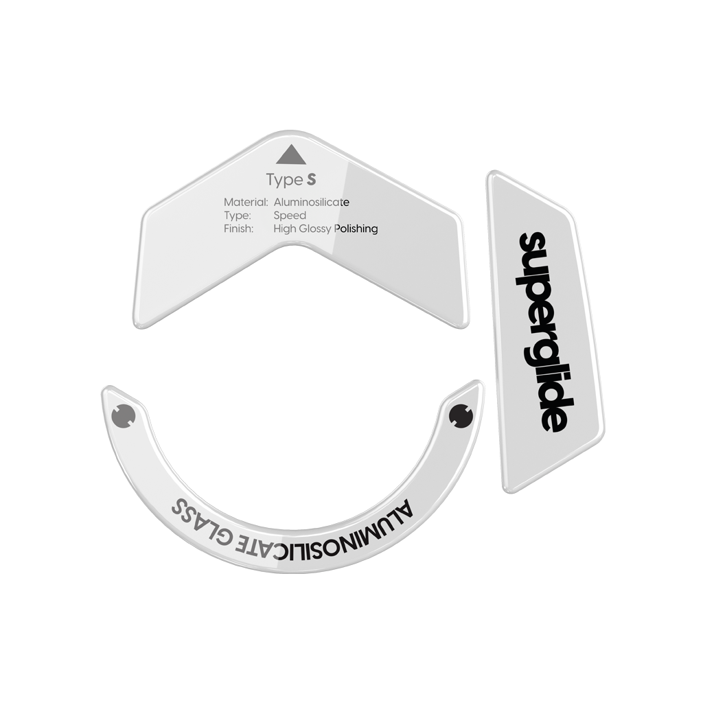 Logitech G502 X Superglide (Type S) Mouse Feet - Ultra Smooth Gliding for Gaming & Productivity | Perfect for FPS, MOBA & Office Use