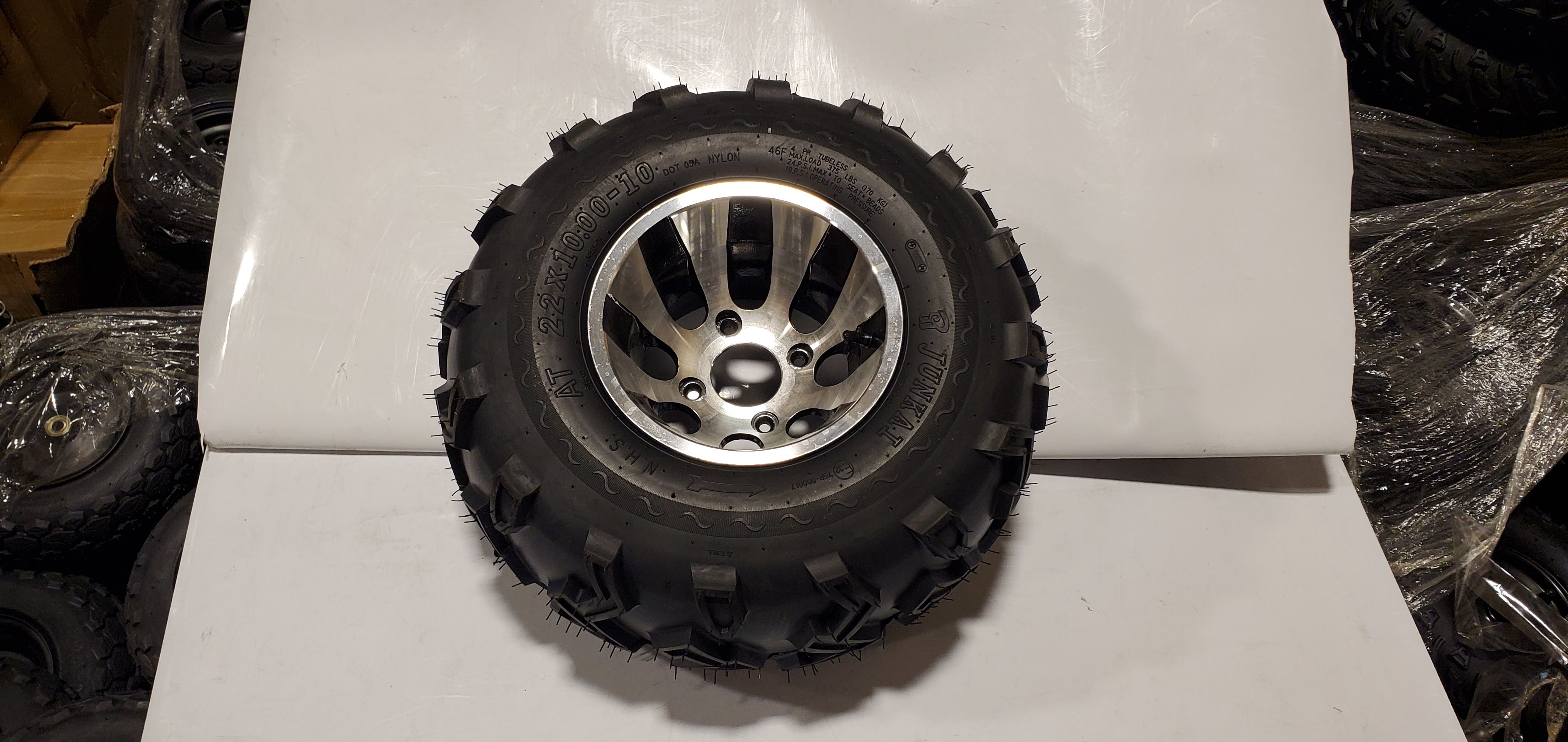 Blazer 200HS Rear Wheel Aluminum - High Performance Replacement Wheel for ATVs & UTVs | Perfect for Off-Roading, Trail Riding & Farm Work
