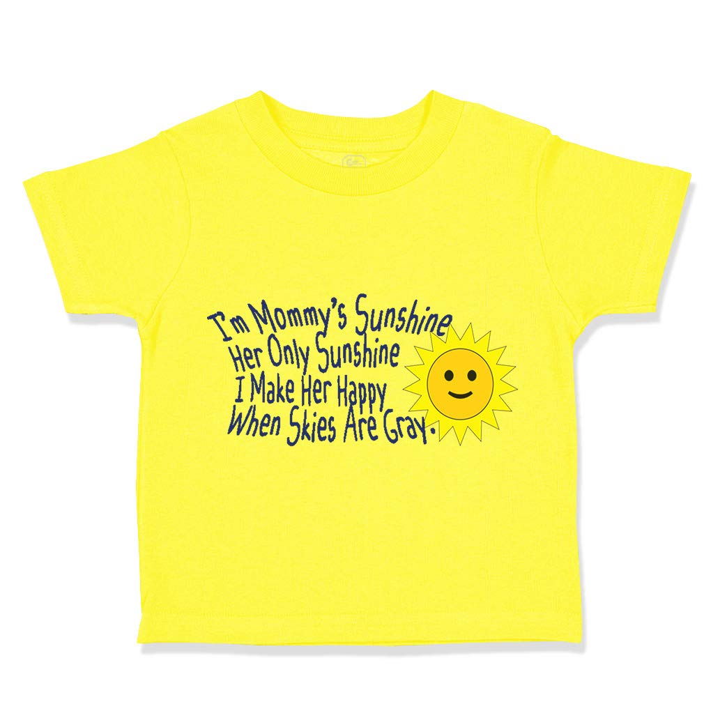 Custom Toddler T-Shirt - Mommy's Sunshine Gift for Mother's Day & Family Outings