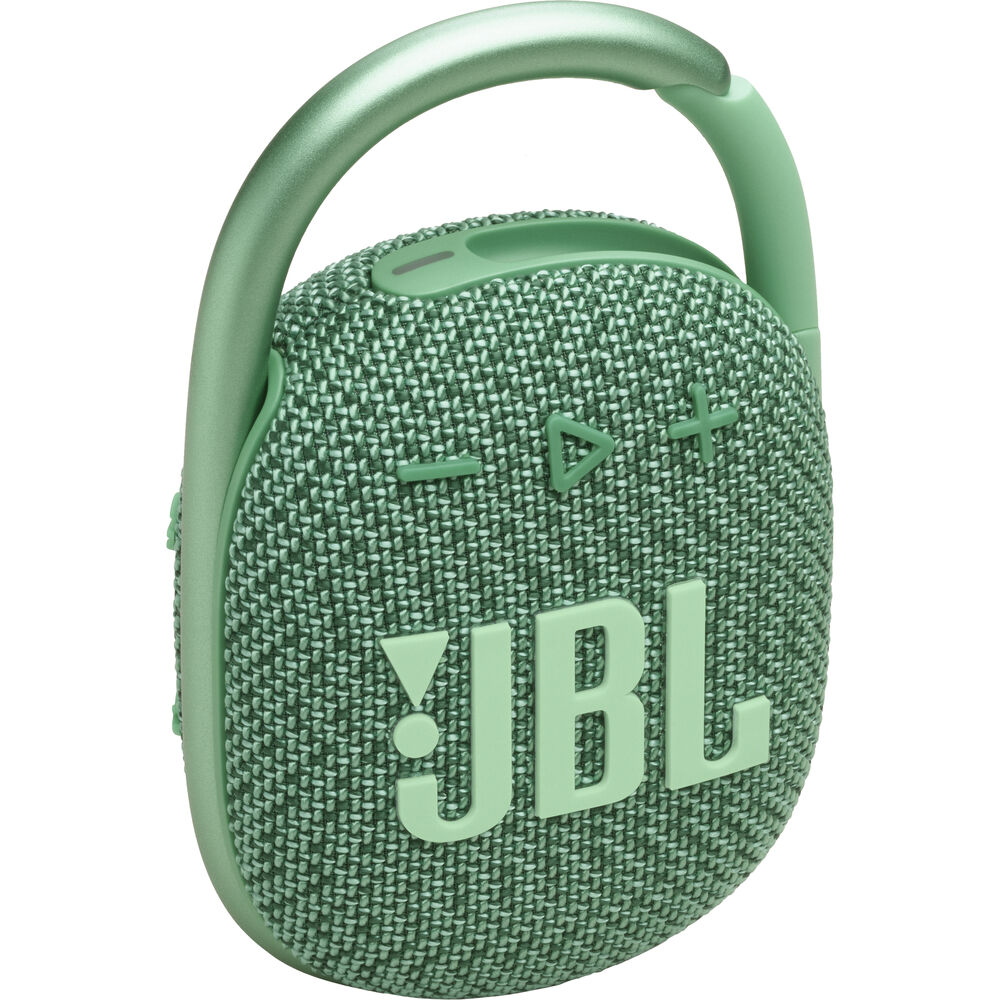 JBL Clip 4 ECO Ultra Portable Wireless Bluetooth Speaker - IP67 Waterproof, Dustproof & Shockproof - Perfect for Outdoor Adventures, Beach, Pool & Shower Use