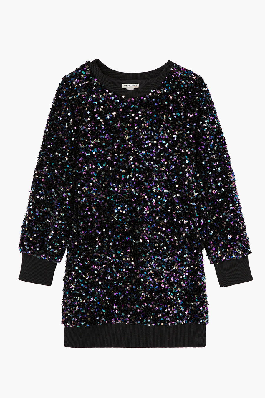 Sparkly Black Sequin Dress for Girls Size 16 - Perfect for Birthday Parties, Pageants & Special Occasions