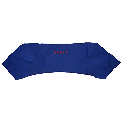 Self-Heating Shoulder Pad for Pain Relief - Adjustable & Elastic Warm Shoulder Care Wrap (Blue) - Perfect for Office Workers, Athletes & Chronic Pain Sufferers