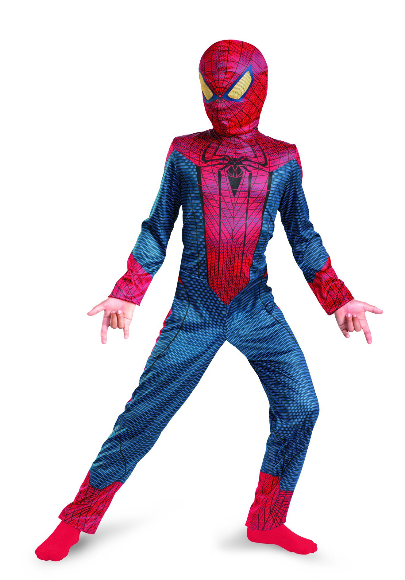 Amazing Spider-Man Movie Classic Costume for Cosplay, Halloween & Comic Con - Official Licensed Superhero Suit