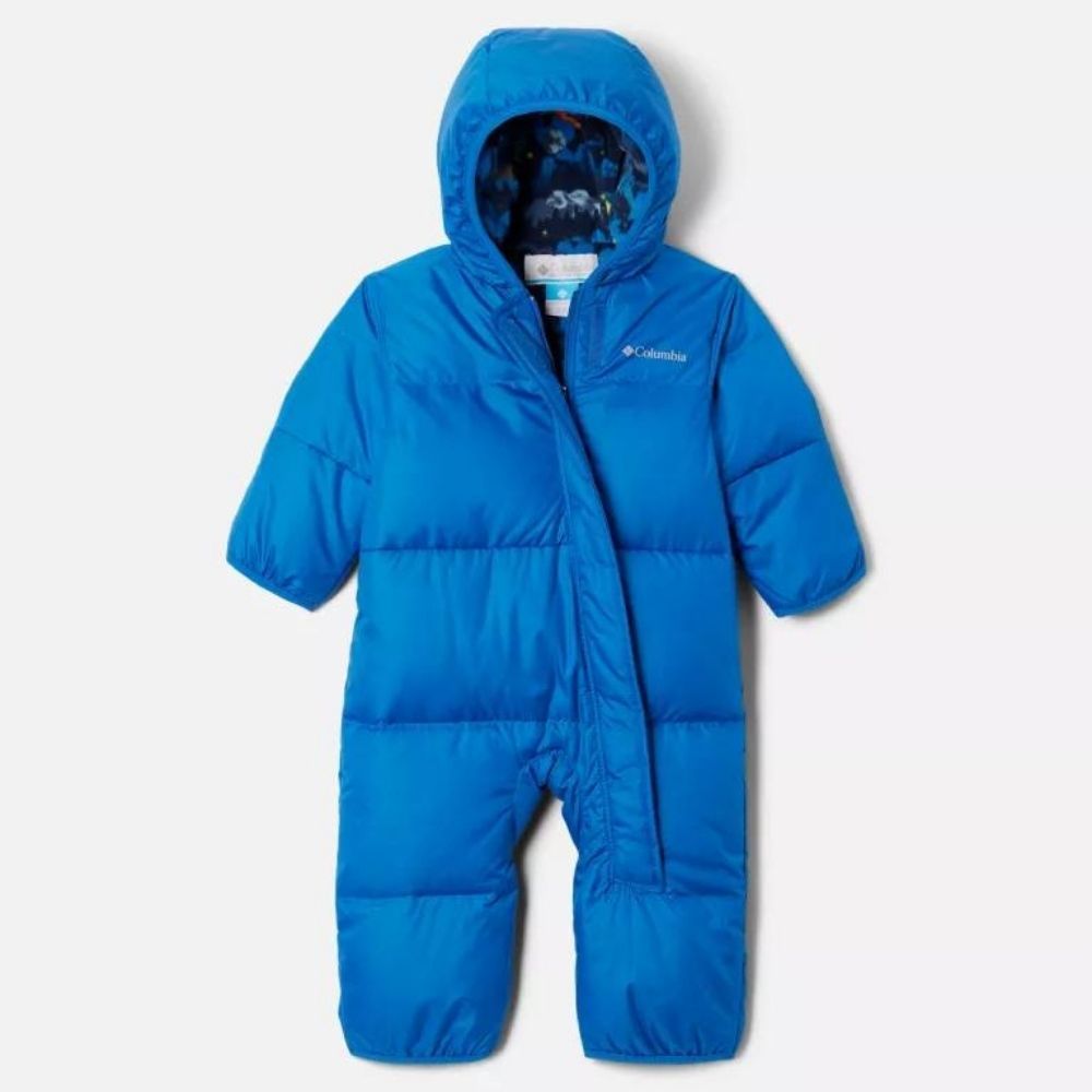 Columbia Snuggly Bunny Baby Snowsuit - Warm Winter Jacket & Pants Set for Infants & Toddlers (Bright Indigo) - Perfect for Outdoor Play, Snow Days & Cold Weather Adventures