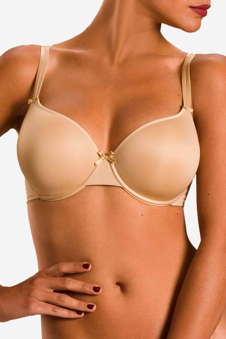 Nude Invisible Bra - Seamless Comfort for Everyday Wear | Perfect Under T-Shirts, Dresses & Workout Clothes