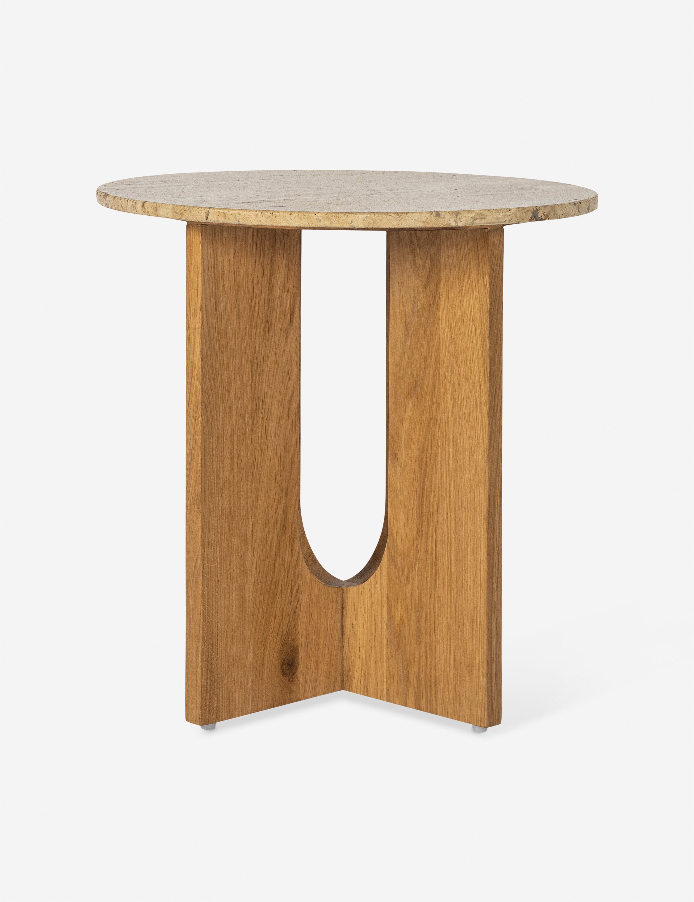 Round Side Table by Dahl - Modern & Stylish End Table for Living Room, Bedroom, or Office - Perfect for Coffee, Books, and Decor