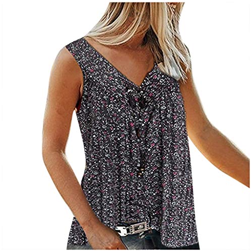 Women's Sleeveless Casual T-Shirt - Stretchy Spandex Top for Summer, Workout & Everyday Wear | Fashionable Comfort Fit Blouse for Women