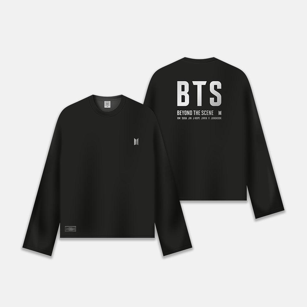BTS 'SPEAK YOURSELF WORLD TOUR' Official Long Sleeve T-Shirt with Logo - Black | K-Pop Concert Merchandise & Fan Collection | Perfect for Concerts, Fan Meetings & BTS Events