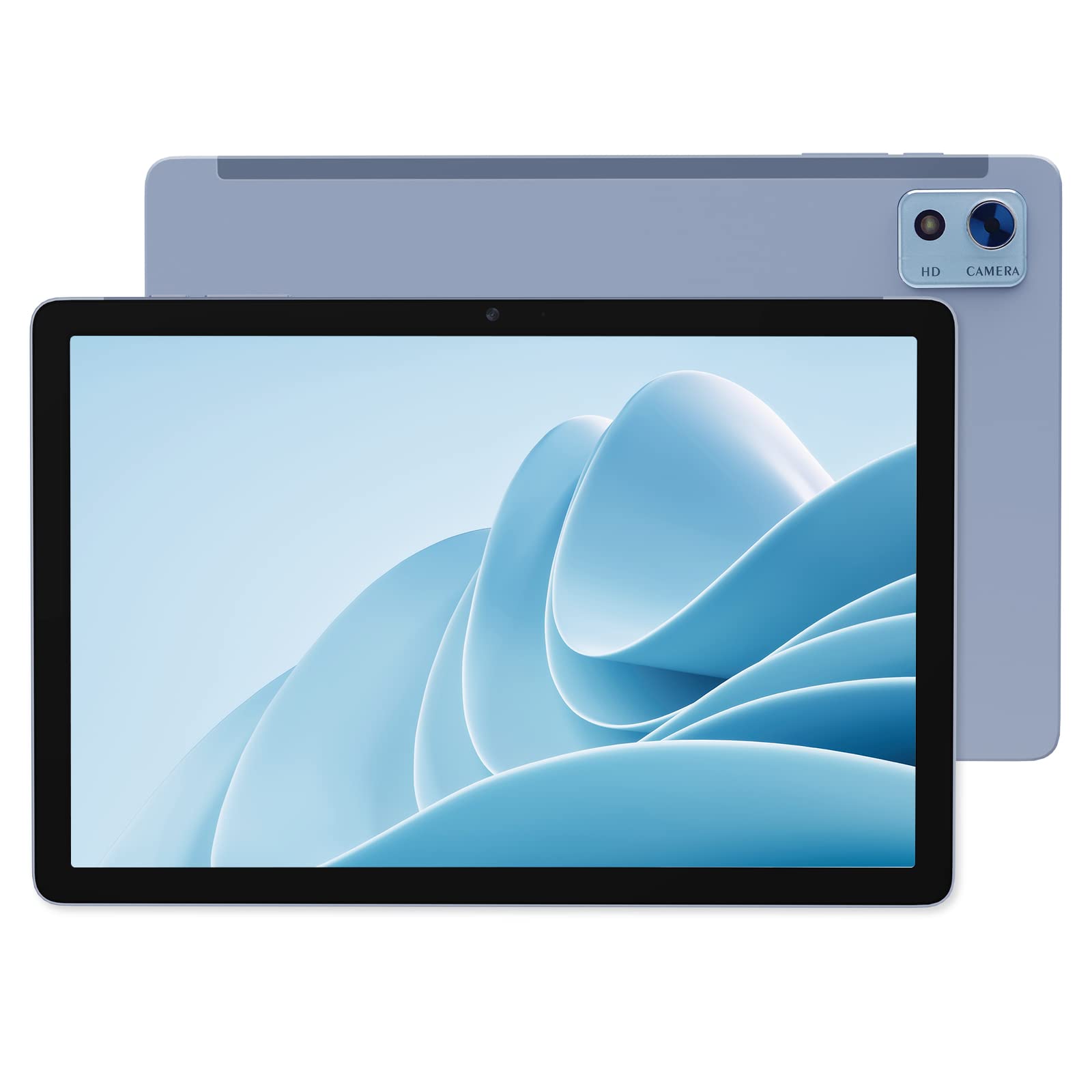 ZDK 10 Inch Android 12 Tablet with Octa-Core Processor, 128GB ROM + 1TB Expandable Storage, 6GB RAM, 10.1