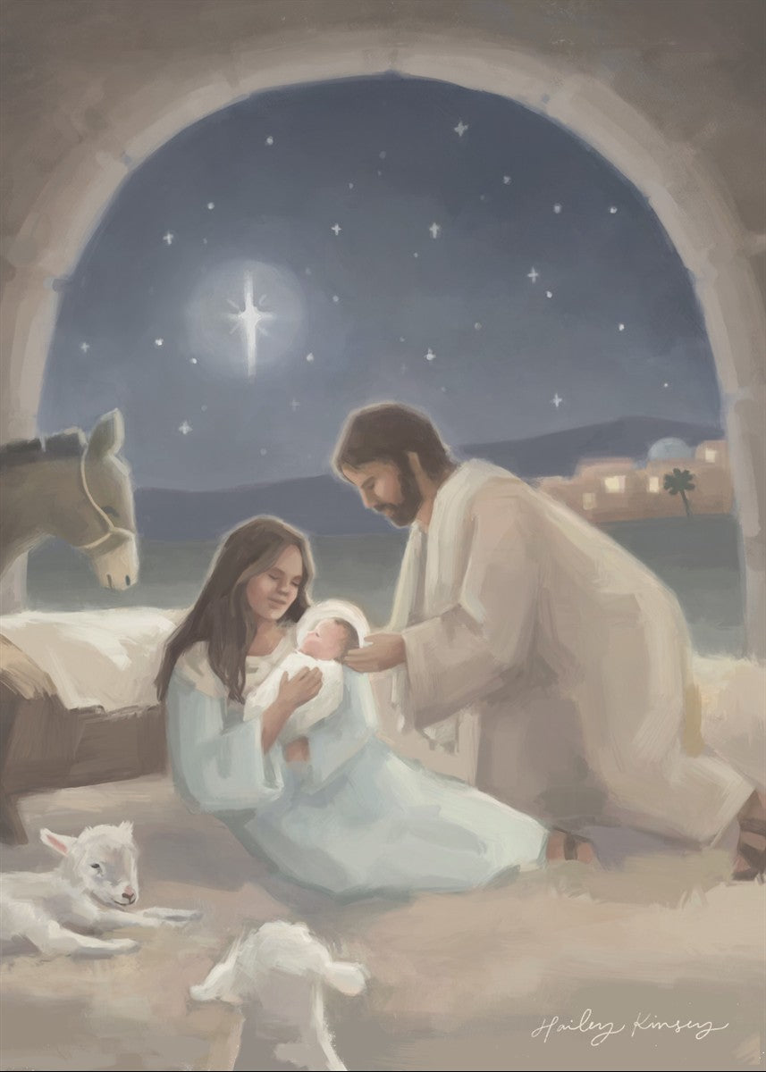 Behold Him By Hailey Kinsey - Inspirational Christian Wall Art for Home & Church Decor | Perfect for Living Room, Bedroom & Office