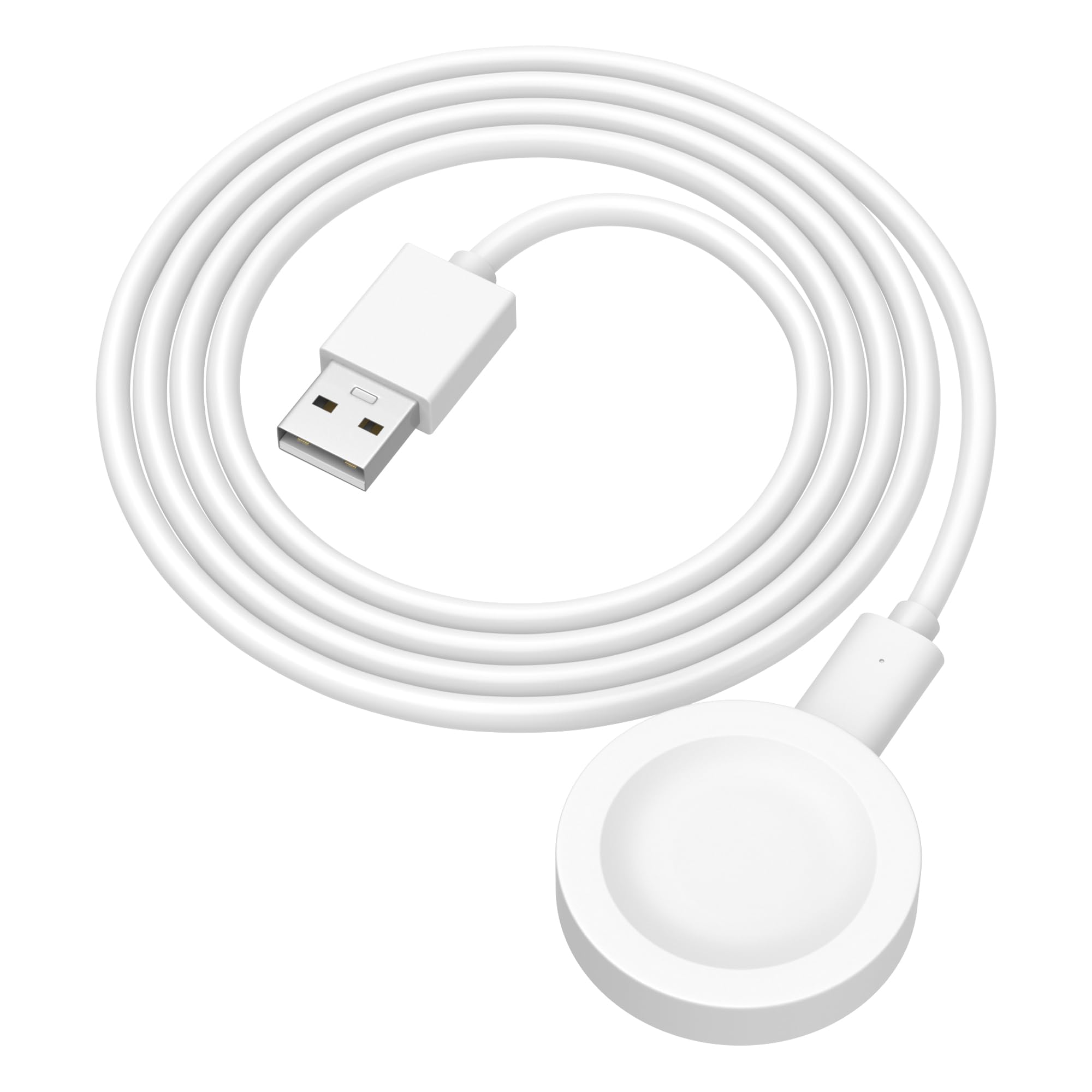 AWINNER Magnetic Charging Dock for Huawei Watch - USB Smartwatch Replacement Charger Cable & Adapter (White, 1 Pack) - Perfect for Home, Office & Travel Use