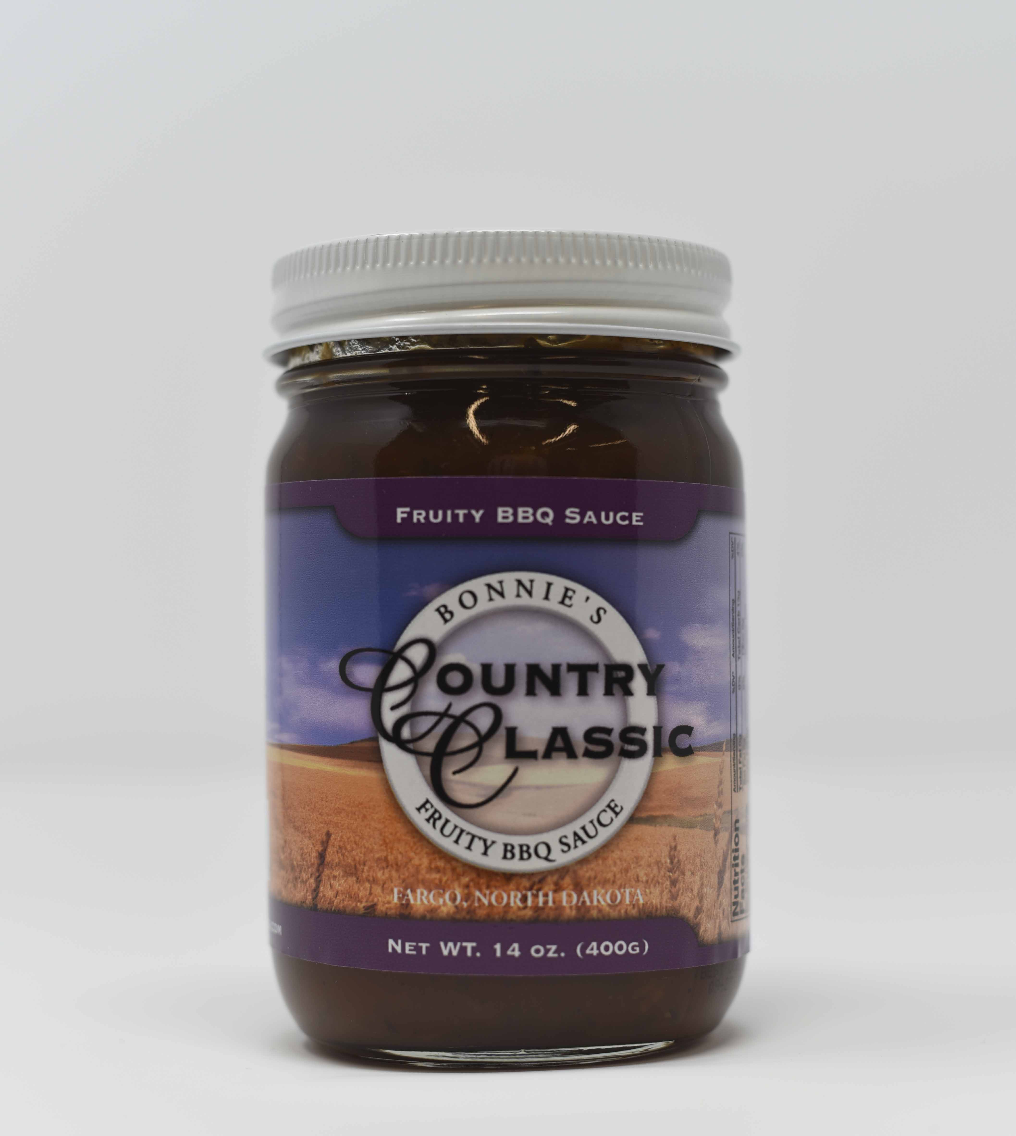 Bonnie's Fruity BBQ Sauce - Sweet & Tangy Glaze for Ribs, Chicken & Grilling - Perfect for Backyard BBQs, Picnics & Summer Cookouts