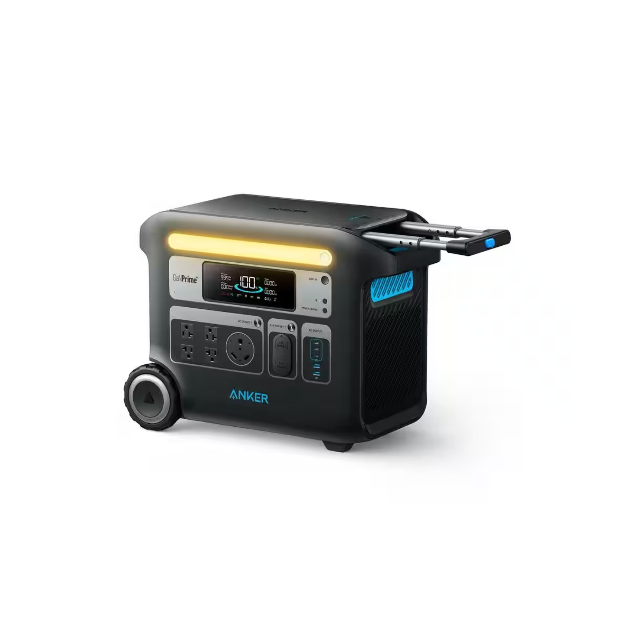 Anker Solix F2600 Portable Power Station 2560Wh 2400W - Perfect for Camping, Home Backup & Outdoor Adventures