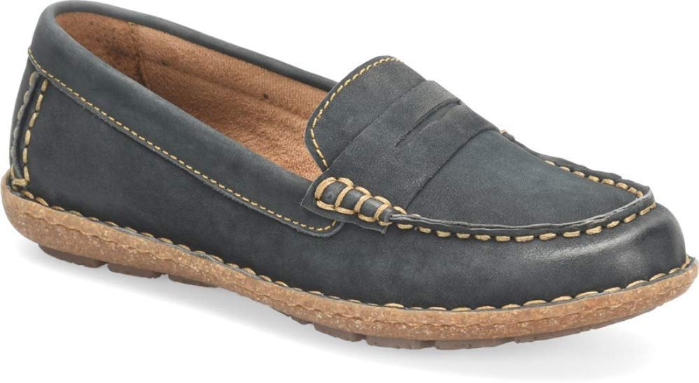 BORN Women's Nerina Comfortable Slip-On Loafers - Stylish Casual Shoes for Work, Travel & Everyday Wear | Lightweight & Breathable Design for All-Day Comfort