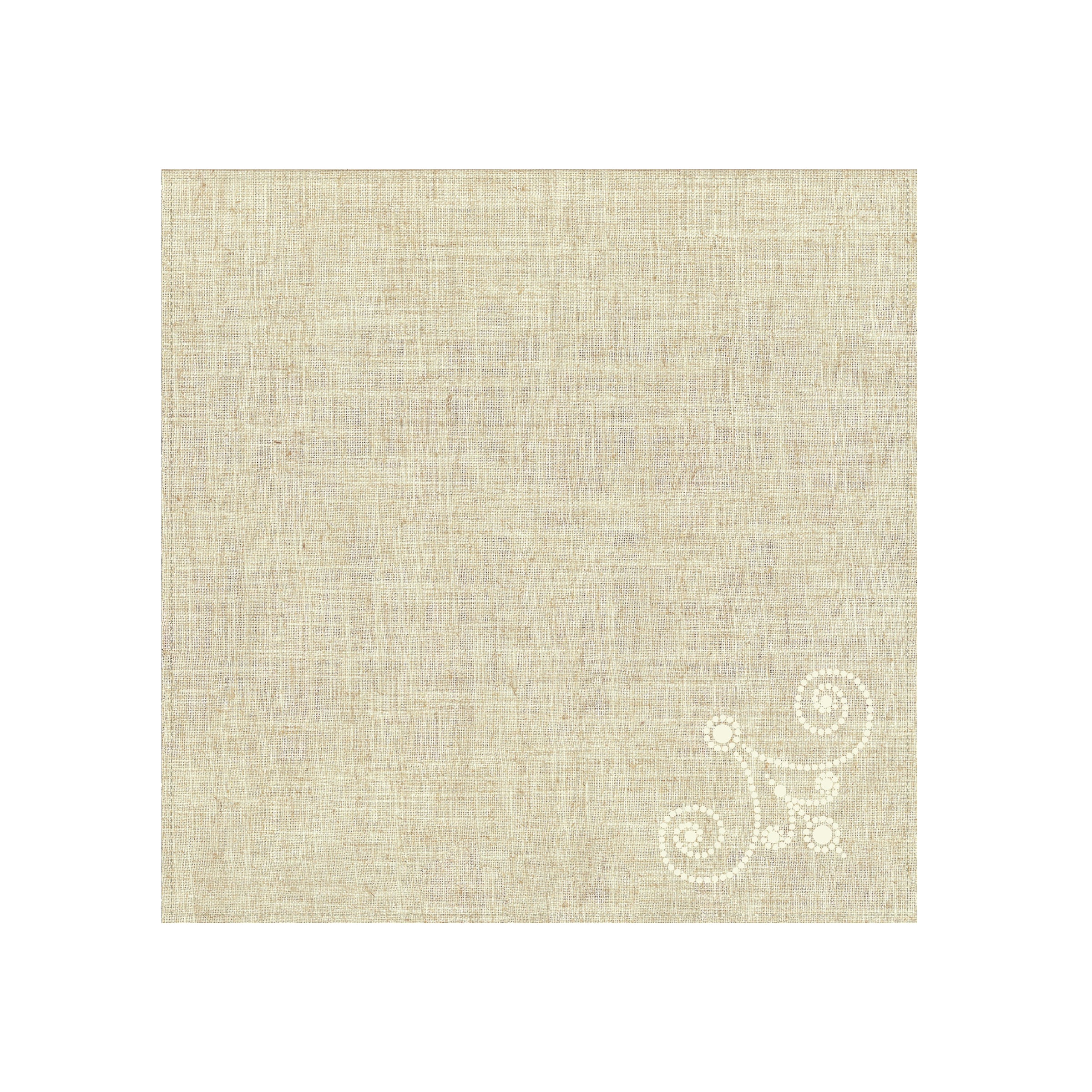 Premium French Perle Linen Napkins Set - 100% Natural European Flax - Elegant Dinner Party, Wedding & Holiday Table Decor - Machine Washable for Easy Care