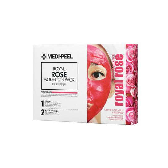 MEDI PEEL Royal Rose Modeling Pack - Hydrating & Anti-Aging Face Mask for Glowing Skin | At-Home Spa Treatment & Self-Care Routine