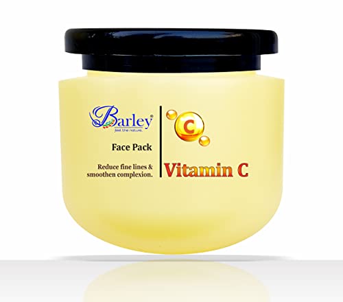 Barley Vitamin C Brightening Face Mask (600g) - Natural Glow & Hydration for All Skin Types - Perfect for Daily Skincare & Spa Treatments