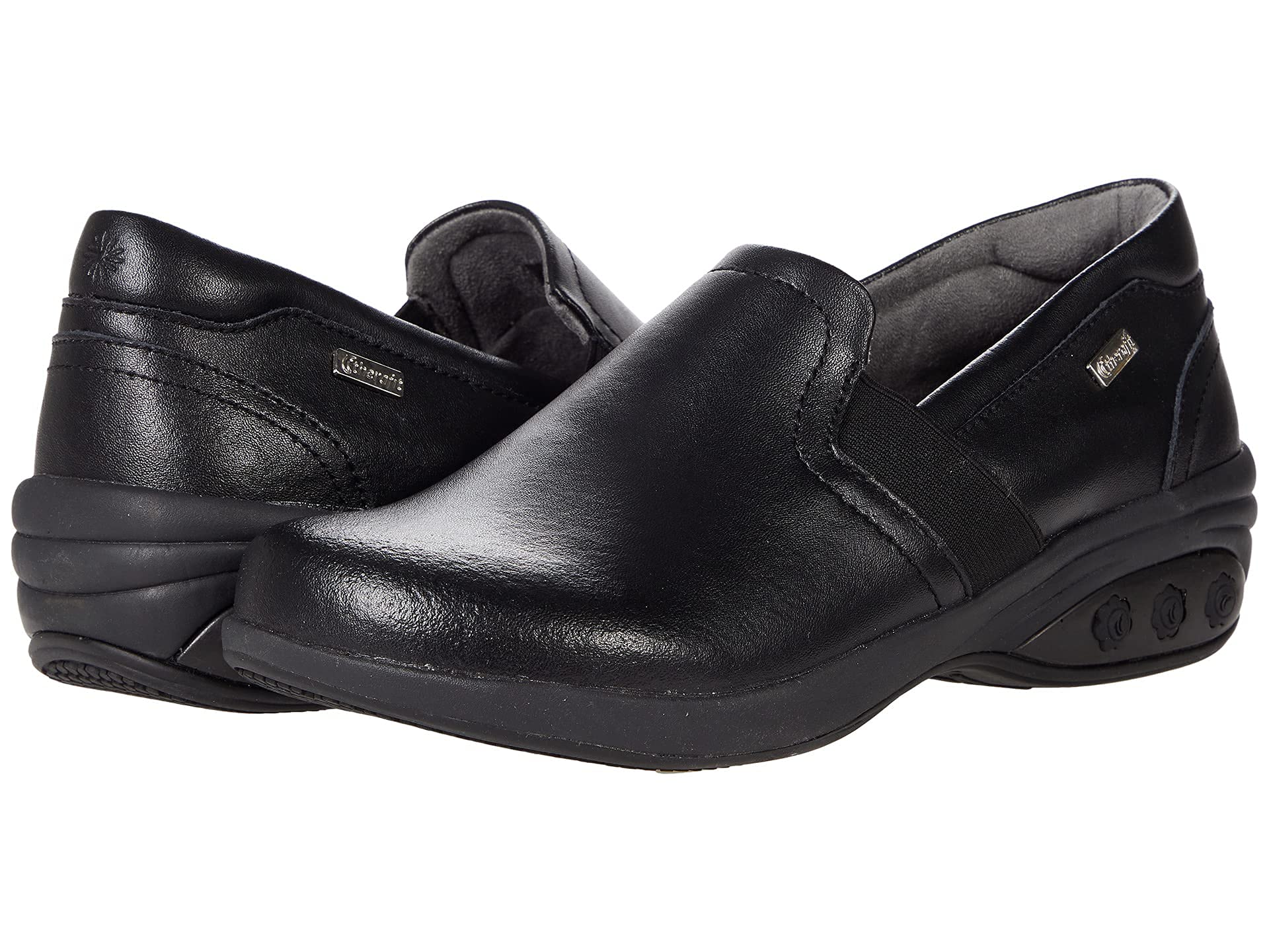 Therafit Annie Black Smooth 40 Comfortable Walking Shoes for Women (US Size 9.5-10) - Perfect for Work, Travel & Everyday Wear
