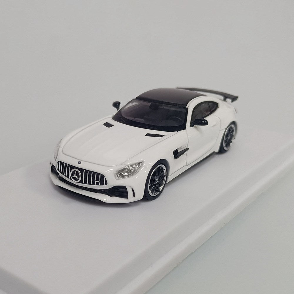 1/64 Scale Mercedes Benz AMG GTR Diecast Model Car - Limited Edition Collectible with Opening Doors - Perfect for Car Enthusiasts & Gift Giving - Display, Collection, or Toy Play