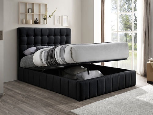 ElevateRest Storage Bed - Queen Size Platform Bed with Underbed Storage Drawers, Modern Bed Frame for Small Spaces - Perfect for Apartments, Dorms & Guest Rooms
