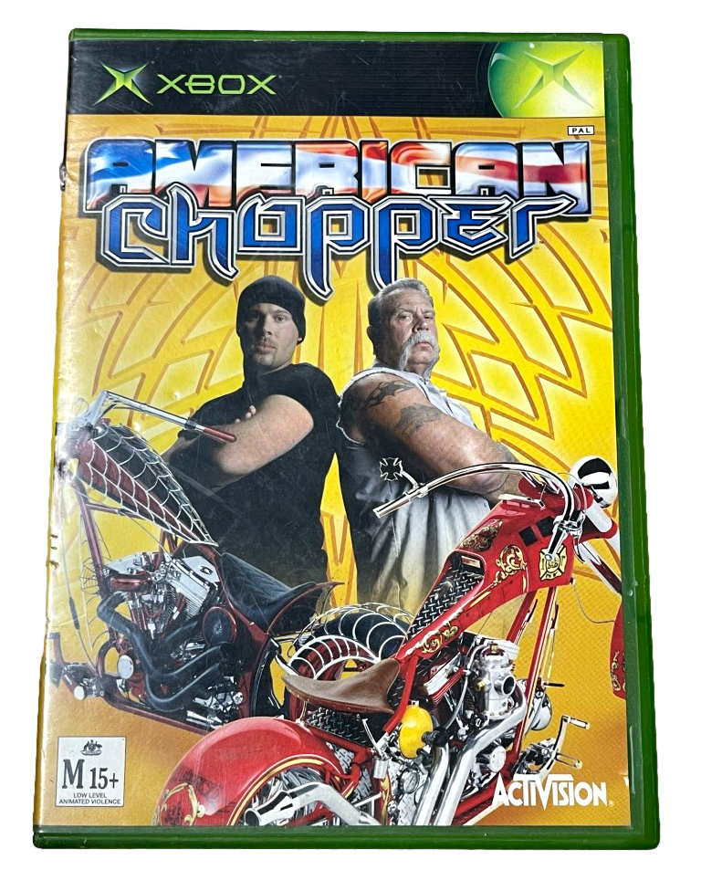 Original American Chopper Xbox Game - Complete PAL Version (Preowned) - Perfect for Retro Gaming & Motorcycle Enthusiasts