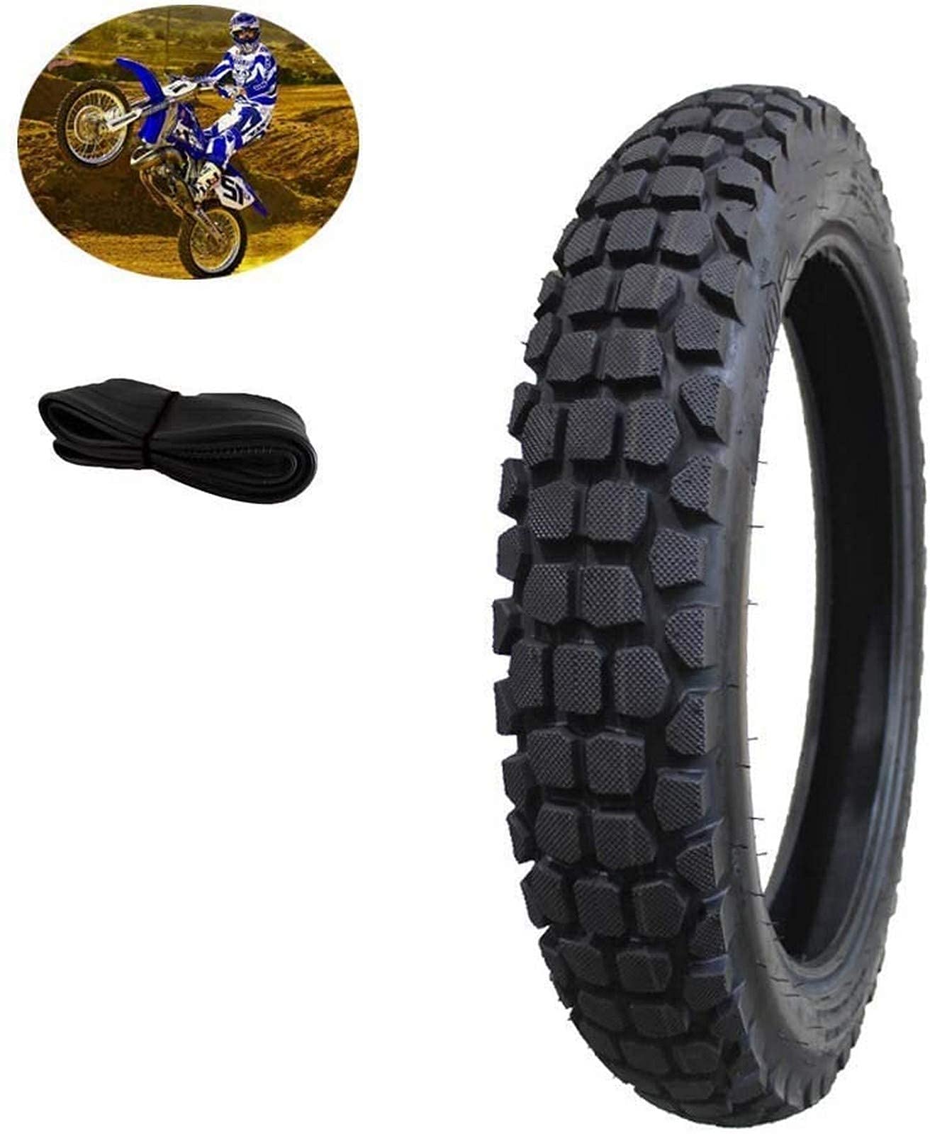 2.75-14 Electric Scooter Tires - High Abrasion Resistant, Anti-Slip Inner & Outer Tires with Buffer Layer for Safe Riding | Perfect for Electric Motorcycle Accessories | Ideal for Commuting, City Travel & Outdoor Adventures