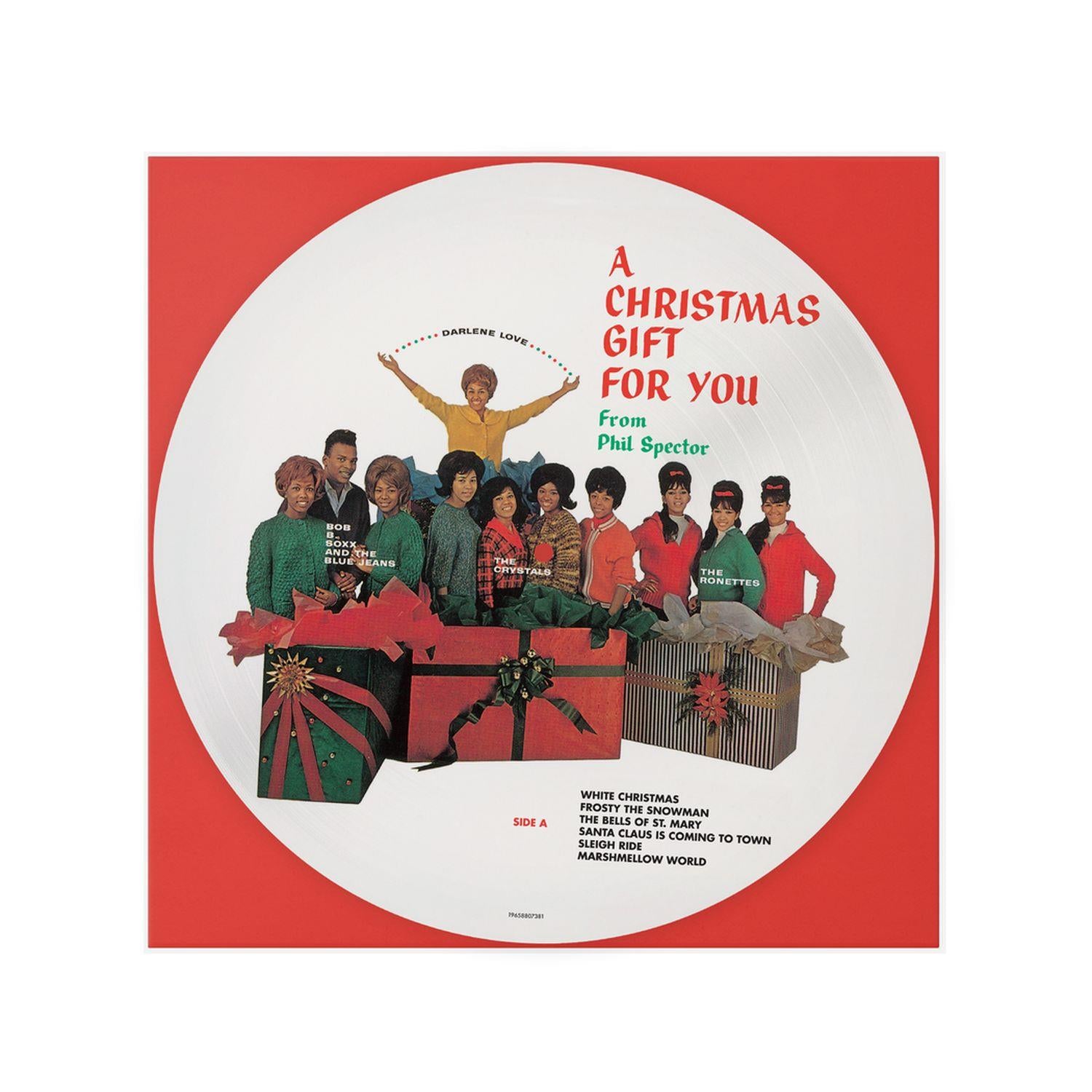 Phil Spector's Christmas Gift For You - Limited Edition Picture Disc Vinyl LP (Reissue) - Perfect Holiday Music for Festive Gatherings & Cozy Winter Nights