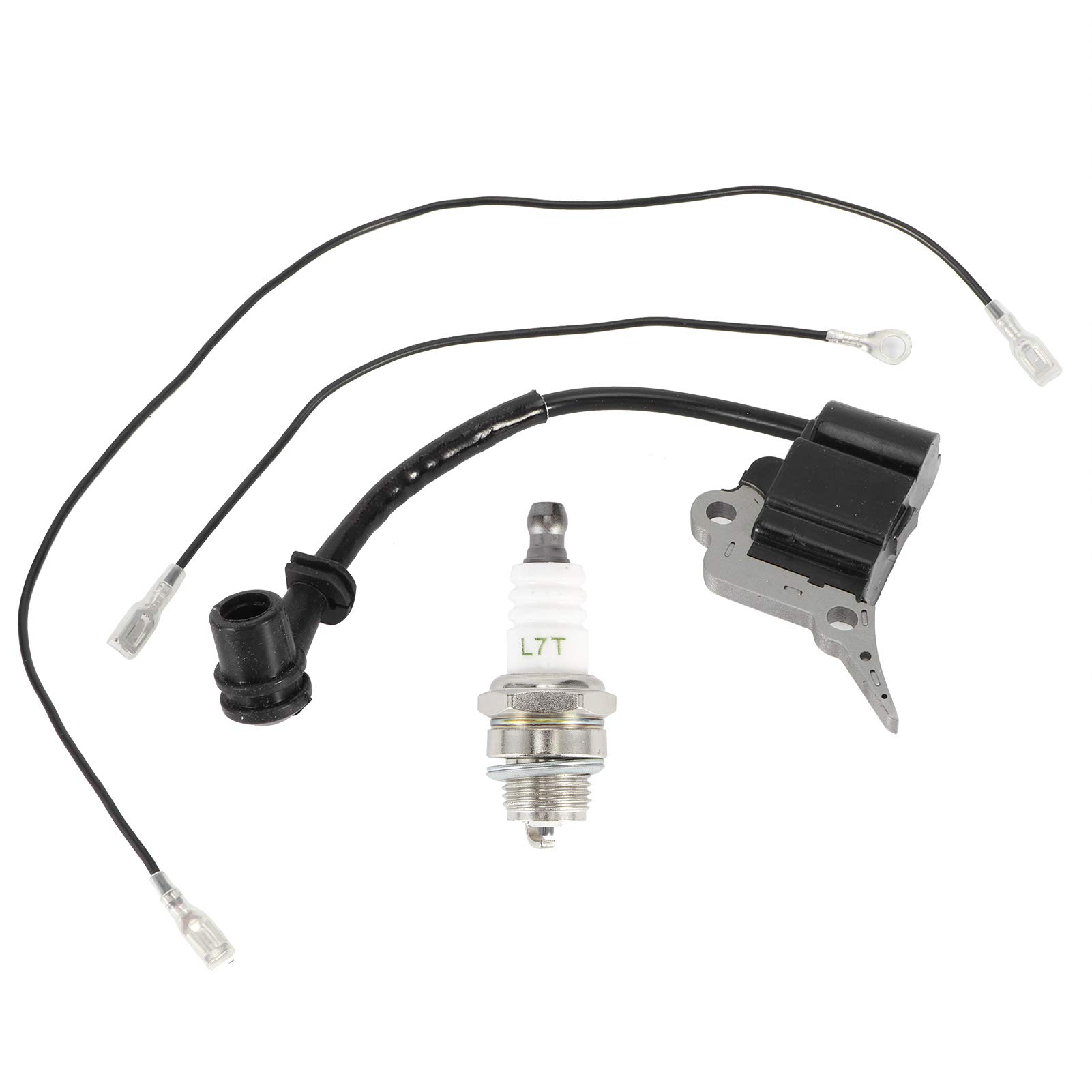 High Accuracy Chainsaw Ignition Coil - Durable Aluminum Alloy Replacement Part for 2500 25CC G2500 Chainsaws | Perfect for Forestry, Landscaping & DIY Wood Cutting Projects