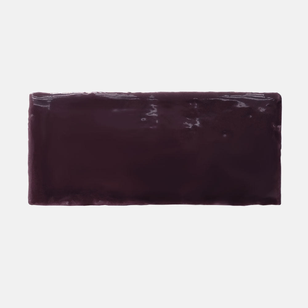 Evolution Wine 75x150 Glossy Subway Tile - Premium Ceramic Wall & Backsplash Tile for Kitchen, Bathroom, and Bar Renovation