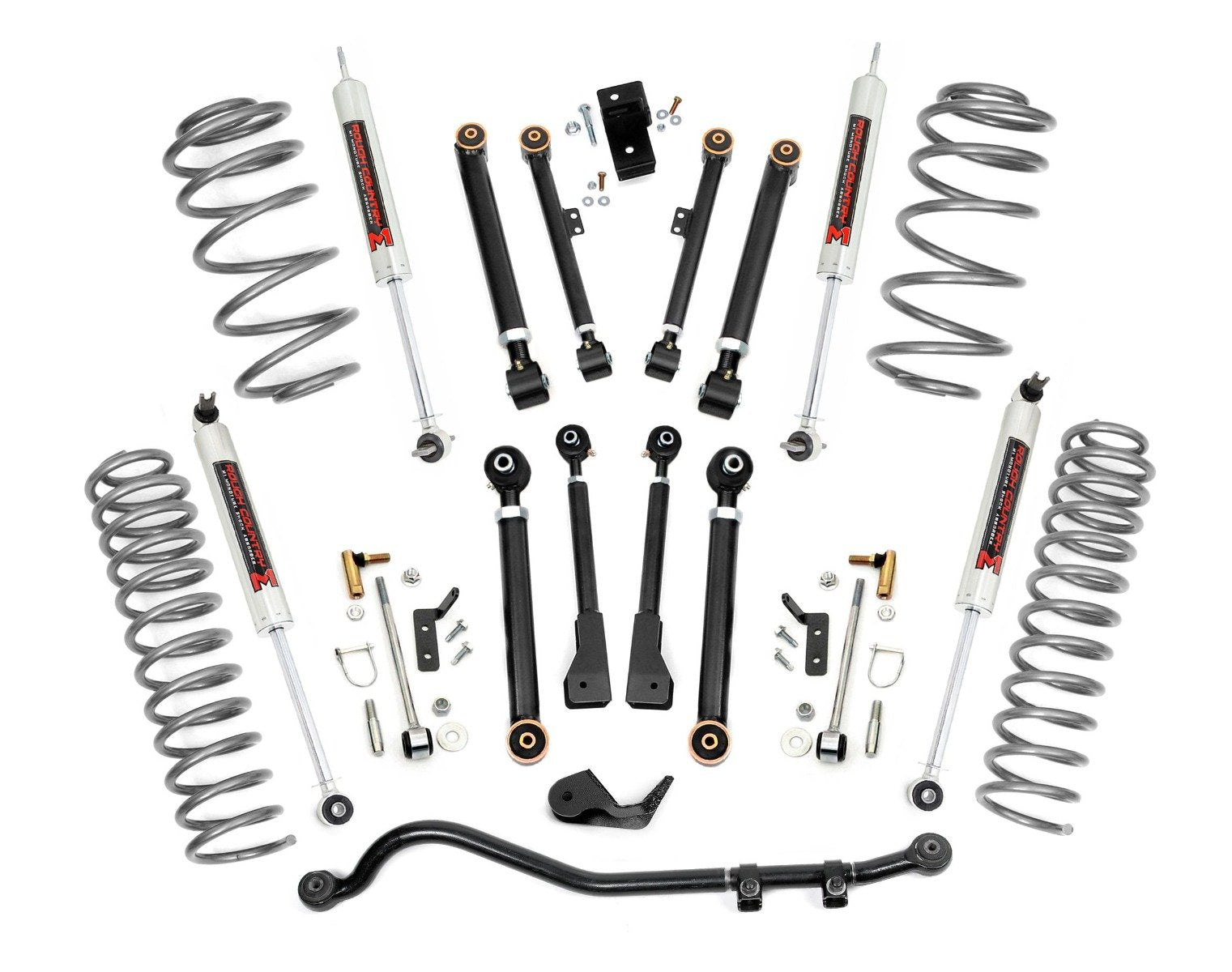 2.5 Inch Lift Kit for Jeep Wrangler TJ (1997-2006) & Wrangler Unlimited (2004-2006) - Heavy Duty Suspension System - X Series M1 Part #61240 - Perfect for Off-Roading & Trail Adventures