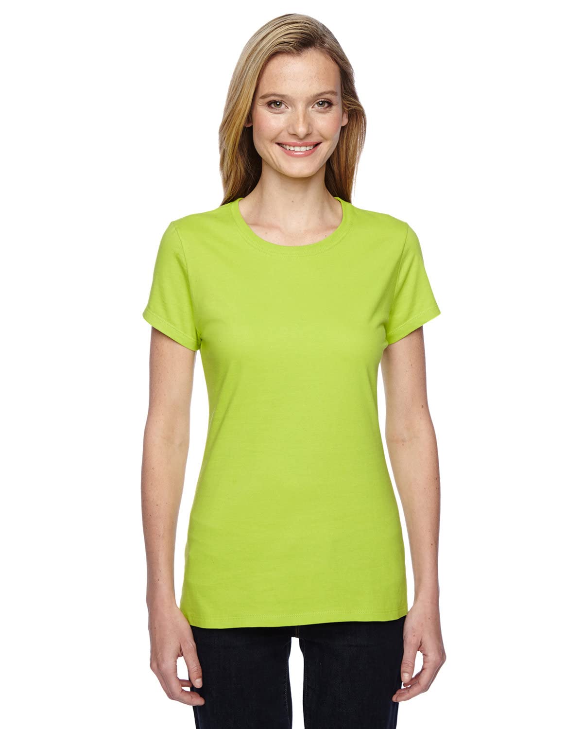 Fruit of the Loom SFJR - Women's Soft Jersey Crewneck T-Shirt | Comfortable Casual Tee for Everyday Wear, Lounge & Workout | Ladies Basic Cotton Shirt
