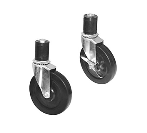 Advance Tabco TA-25EG-X 24 Inch Commercial Grade Table Casters with Brakes (Set of 4) - 5