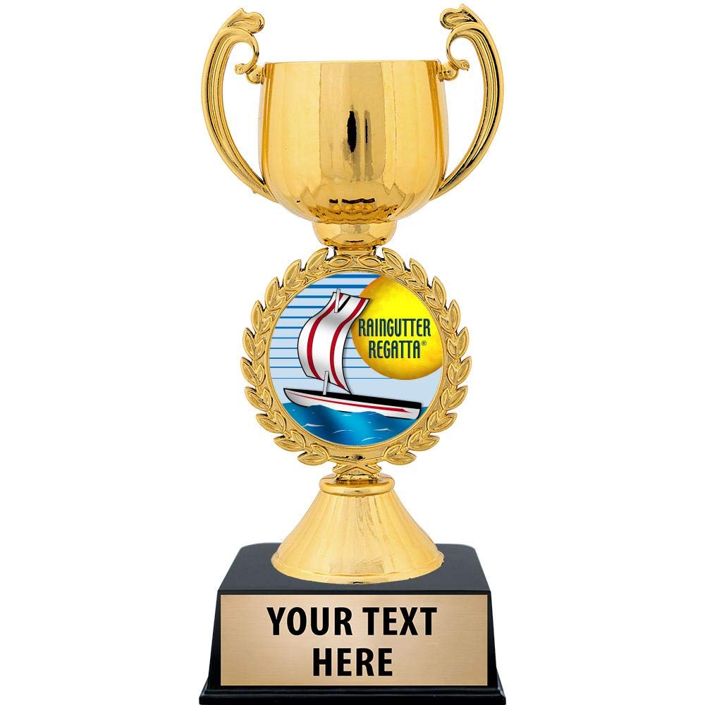 Personalized Raingutter Regatta Trophy - 7.25
