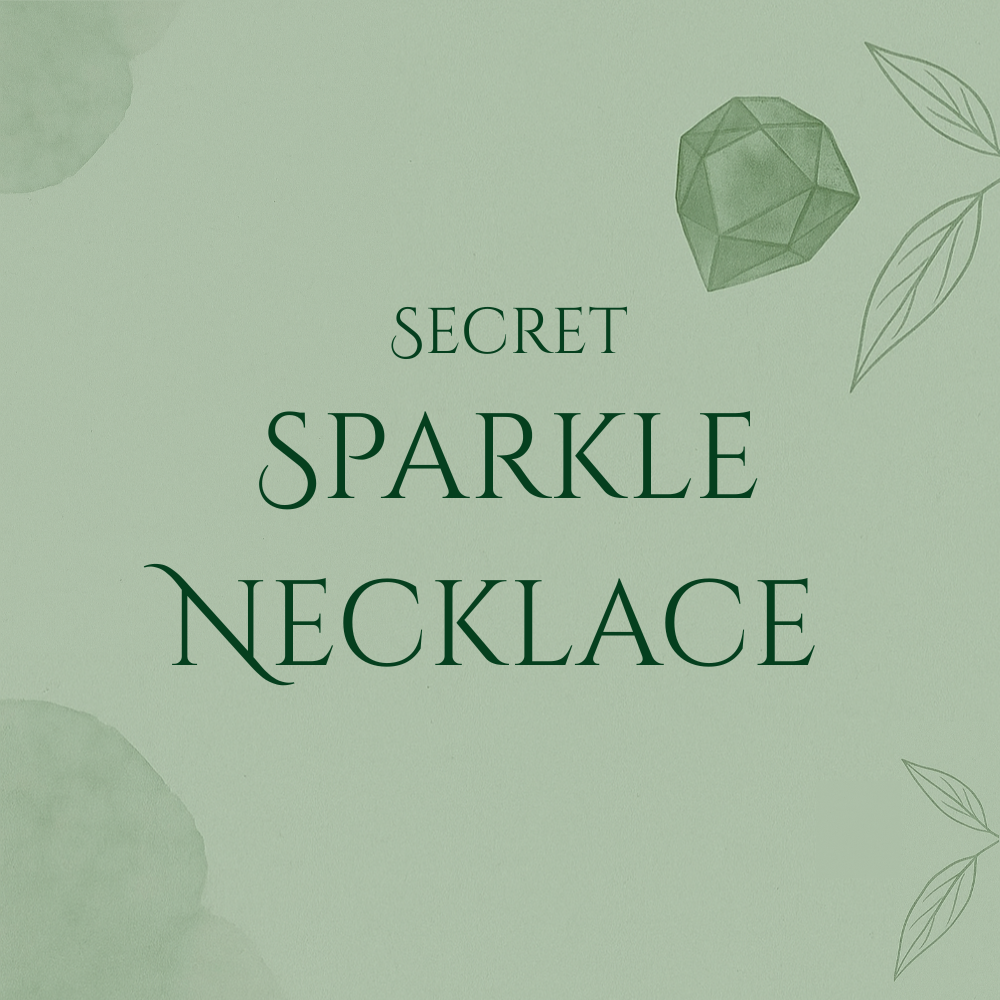Secret Sparkle Necklace for Women - Elegant Cubic Zirconia Pendant Jewelry Gift for Anniversary, Valentine's Day & Special Occasions | Perfect for Date Nights, Parties & Formal Events